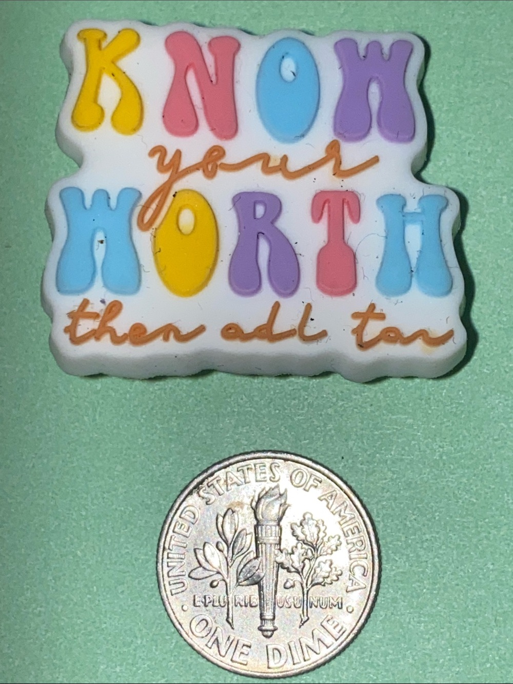 (10 for $15) KNOW your Worth then all... Statements Crocs Shoes Charms